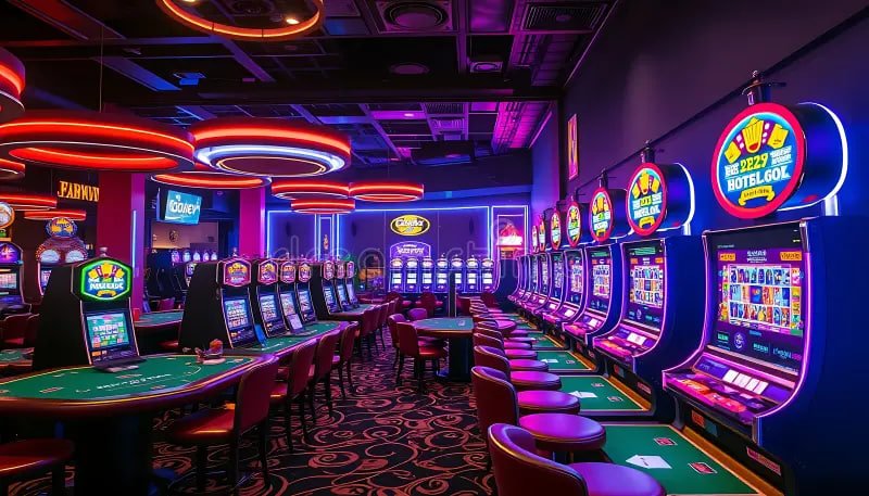 Live casino dengan dealer langsung dan permainan interaktif